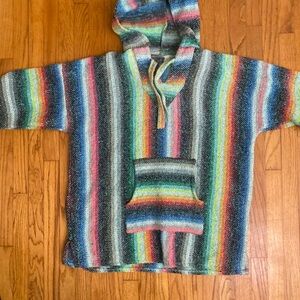 Colorful Striped Knit Sweater